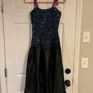 Vintage Union Made 1990’s Sequined Prom Dress